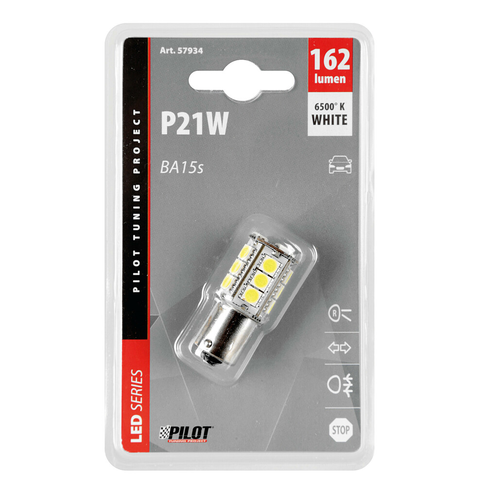 Εικόνα 4 από 4 — ΛΑΜΠΑΚΙ P21W 12V BA15s HYPER-LED48