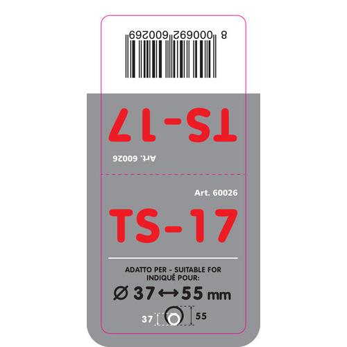Εικόνα 2 από 4 — ΑΚΡΟ ΕΞΑΤΜΙΣΗΣ TS-17 S 37-55mm – ΚΟΦΤΟ