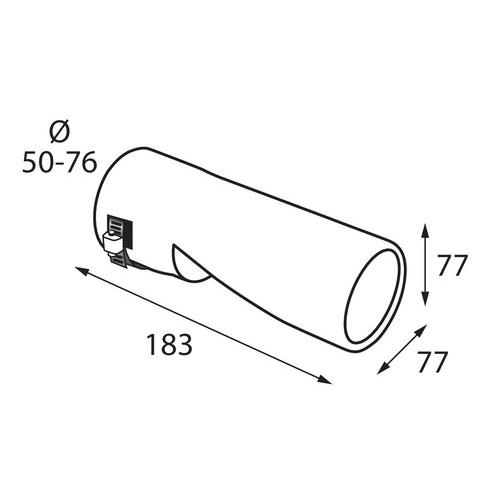 Εικόνα 3 από 6 — ΑΚΡΟ ΕΞΑΤΜΙΣΗΣ TS-71 50-76mm ΚΟΜΜΕΝΟ