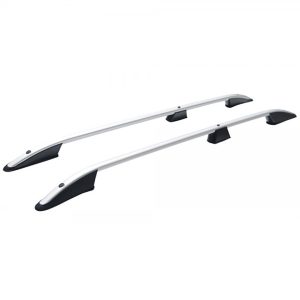 ΜΠΑΡΕΣ ΟΡΟΦΗΣ ΓΙΑ MERCEDES CITAN ELEGANCE W415 2013+ ΜΑΚΡΥ / RENAULT KANGOO 2008-2021 ΠΑΡΑΛΛΗΛΕΣ ΑΛΟΥΜΙΝΙΟΥ L2 ΑΣΗΜΙ