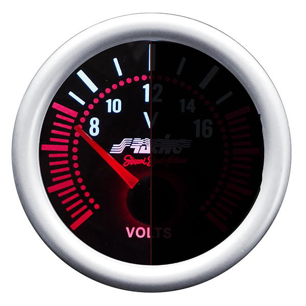 Εικόνα 2 από 2 — ΣΤΡΟΦΟΜΕΤΡΟ 0-10000rpm 52mm 2 INCH ΜΑΥΡΟ ΜΕ ΚΟΚΚΙΝΟ ΦΩΤΙΣΜΟ