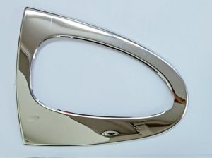 ΧΕΡΟΥΛΙΑ ΠΟΡΤΑΣ ΓΙΑ SMART 451 2007+ KAΛΥΜΜΑ ΧΡΩΜΙΟ ΜΕΤΑΛΛΙΚΑ S-DIZAYN - 2 TEM.
