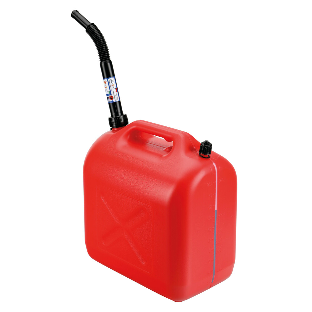 Εικόνα 3 από 4 — ΜΠΕΤΟΝΙ-ΚΑΝΙΣΤΡΟ ΠΛΑΣΤΙΚΟ ΓΙΑ ΜΕΤΑΦΟΡΑ ΚΑΥΣΙΜΟΥ ΜΕ ΕΥΚΑΜΠΤΟ ΜΑΚΡΥ ΣΤΟΜΙΟ ΑΣΦΑΛΕΙΑΣ ΚΟΚΚΙΝΟ JERRY CAN 20lt LAMPA  – 1 TEM.