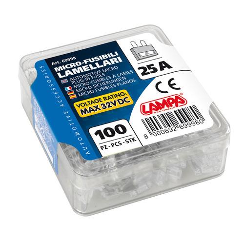 Εικόνα 2 από 2 — ΑΣΦΑΛΕΙΕΣ MICRO 25Amp 12/32V ΣΕ ΚΟΥΤΑΚΙ 100ΤΕΜ.