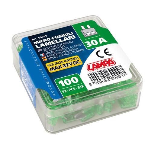 Εικόνα 2 από 2 — ΑΣΦΑΛΕΙΕΣ MICRO 30Amp 12/32V ΣΕ ΚΟΥΤΑΚΙ 100ΤΕΜ.