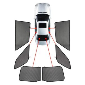CarShades - ΚΟΥΡΤΙΝΑΚΙΑ CAR SHADES ΓΙΑ JEEP RENEGADE 5D 2015+ - 6 ΤΕΜ. (PVC.JEE-RENE-5-A)