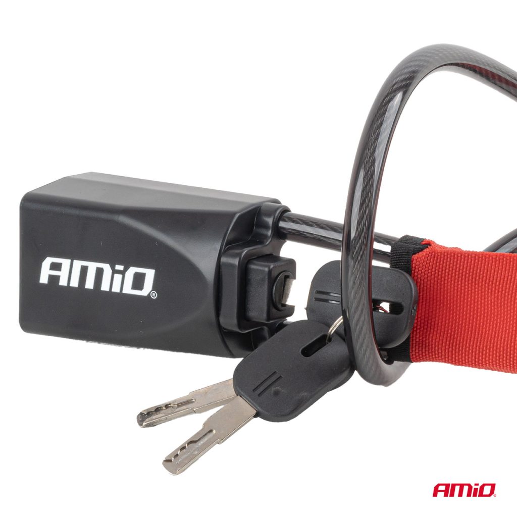 Εικόνα 7 από 12 — AMiO – Αντικλεπτικό Τιμονιού L01 με Απενεργοποιητή Ζώνης, μέγιστη ατσάλινη προστασία και ορατή αποτροπή κατά των διαρρήξεων – 1 Τεμ. (04901/AM)