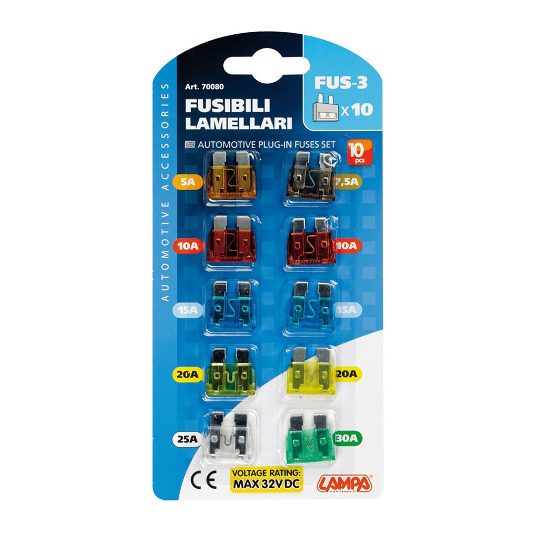 Εικόνα 2 από 3 — ΑΣΦΑΛΕΙΕΣ PLUG-IN 12/24V – 10 ΤΕΜ. (ΚΑΡΤΕΛΑ)