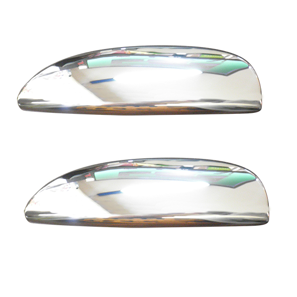 Εικόνα 1 από 1 — ΧΕΡΟΥΛΙΑ ΠΟΡΤΑΣ ΓΙΑ RENAULT MEGANE/CLIO 2 3D 1999-2006  ΧΡΩΜΙΟ ΜΕΤΑΛΛΙΚΑ 2ΤΕΜ.