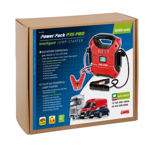 Εικόνα 4 από 6 — ΣΤΑΡΤΕΡ ΕΚΚΙΝΗΤΗΣ 12V 600A / 24V 300A 35Ah POWER PACK P35-PRO AC/DC