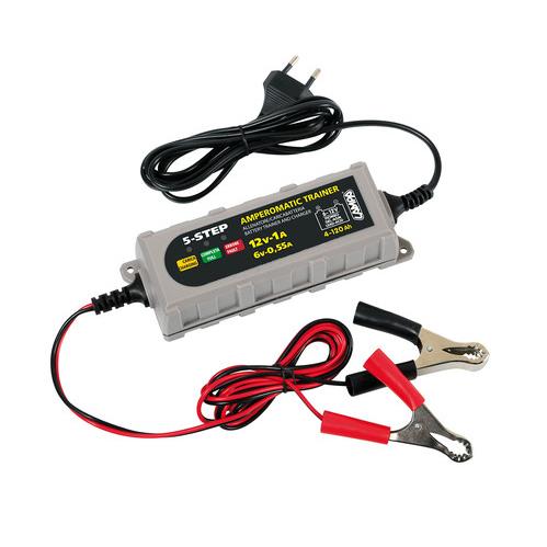 Εικόνα 1 από 4 — ΦΟΡΤΙΣΤΗΣ ΜΠΑΤΑΡΙΑΣ AMPEROMATIC TRAINER – 6/12V 1A