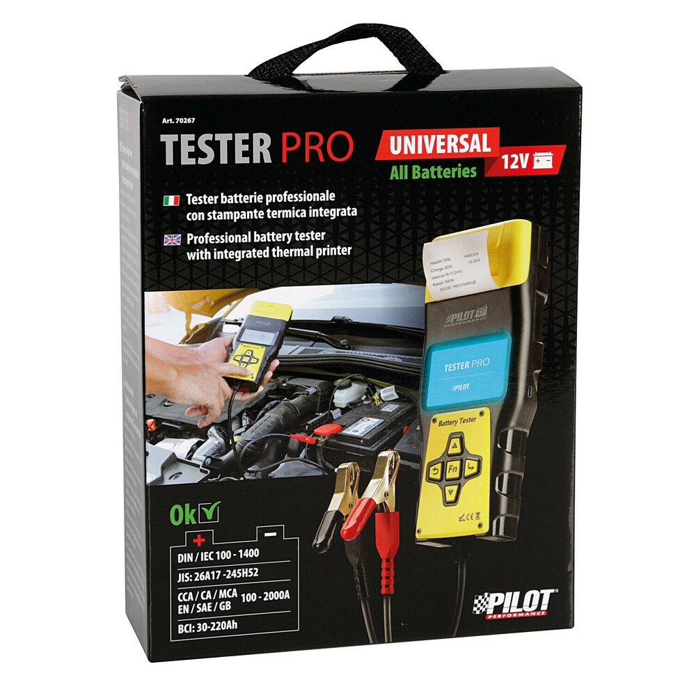 Εικόνα 7 από 7 — ΤΕΣΤΕΡ ΜΠΑΤΑΡΙΑΣ/ΔΥΝΑΜΟ TESTER-PRO ΜΕ ΘΕΡΜΙΚΟ ΕΚΤΥΠΩΤΗ 12V /ΒΑΛΙΤΣΑΚΙ/ 2 ΡΟΛΑ ΧΑΡΤΙ/ CD ΕΓΚΑΤΑΣΤΑΣΗΣ LAMPA – 1 ΤΕΜ