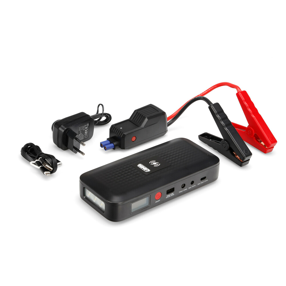 Εικόνα 4 από 9 — Lampa – Εκκινητής Μπαταρίας και Powerbank 12V 12000mAh με Ασύρματη Φόρτιση, για άμεση εκκίνηση ισχυρών κινητήρων – 1 Τεμ. (L7050.1)