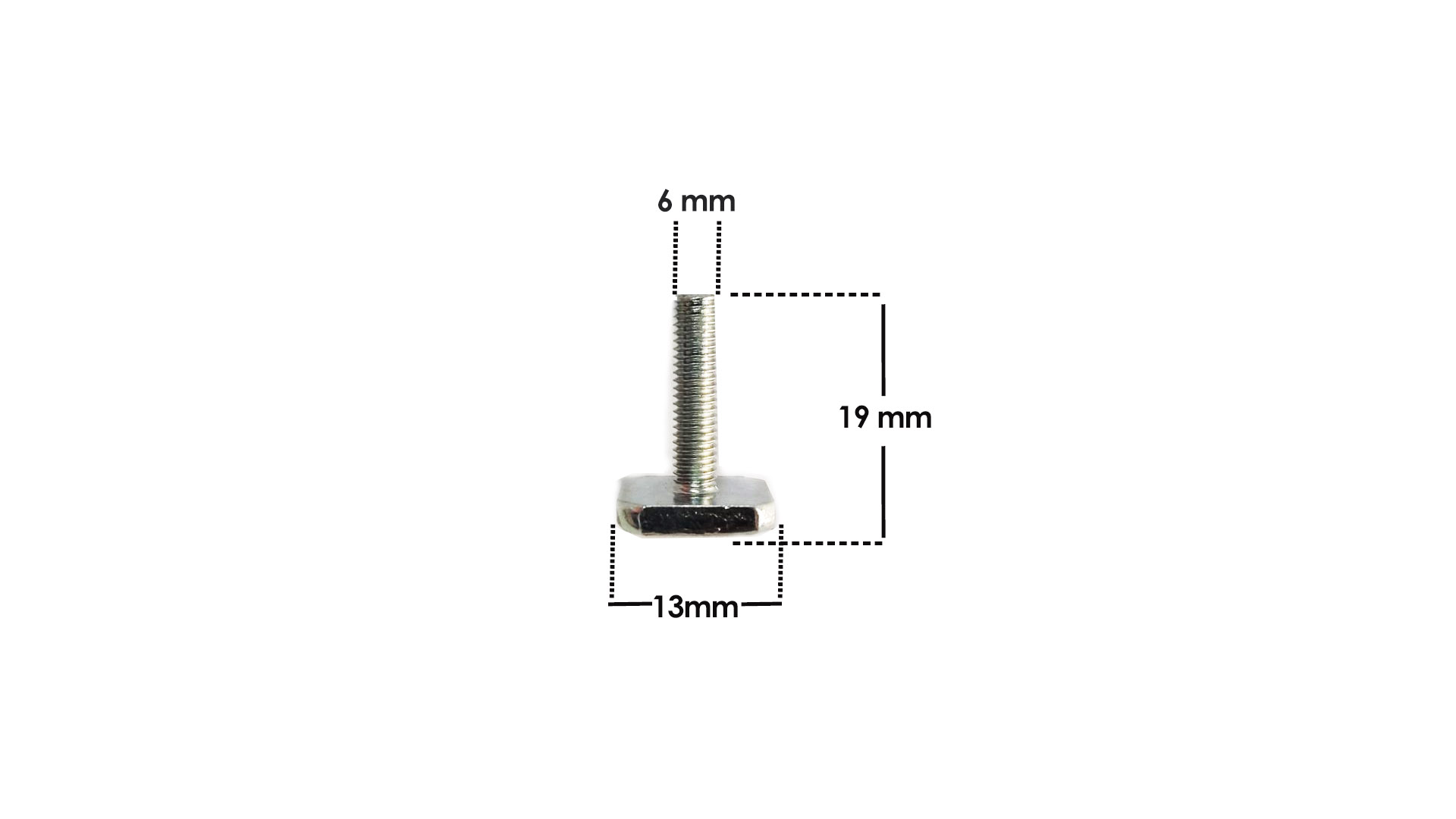 Εικόνα 2 από 2 — ΣΥΣΤΗΜΑ ΔΕΣΗΣ T-SCREW 13mm ΓΙΑ ΜΠΑΡΕΣ BRIO MENABO (T-STYLE)