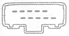 OPEL MOVANO 10>/VIVARO/MASTER/TRAFIC ΔΙΠΛΟΣ ΔΙΑΚΟΠΤΗΣ ΠΑΡΑΘΥΡΩΝ - 10 PIN (ORIG.93858398-8200108269)