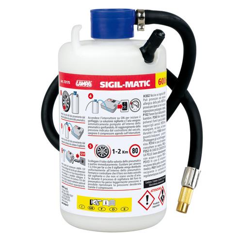 Εικόνα 1 από 2 — ΥΓΡΟ ΕΠΙΣΚΕΥΗΣ SIGIL-MATIC 600ml (ΓΙΑ ΚΙΤ 7217.0+7217.1)