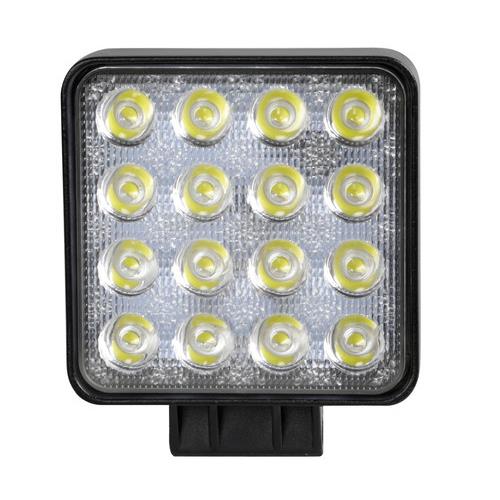 Εικόνα 5 από 5 — ΠΡΟΒΟΛΕΑΣ ΕΡΓΑΣΙΑΣ  WL-25 16LED 48W 3300lm 10-30V (108x128x58mm) ΦΩΣ ΔΙΑΘΛΑΣΗΣ -1ΤΕΜ.