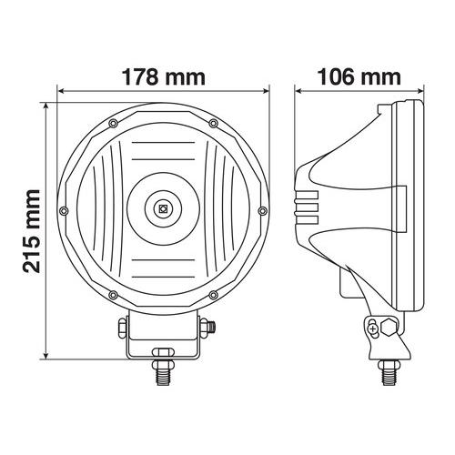 Εικόνα 3 από 5 — ΠΡΟΒΟΛΕΑΣ MARS 18W ΜΕ 1 CREE LED