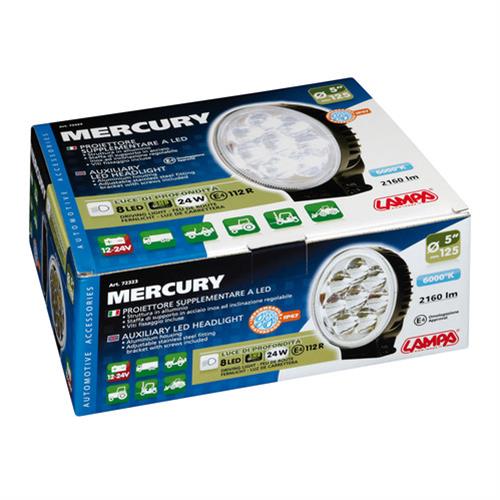 Εικόνα 2 από 4 — Προβολέας οδήγησης MERCURY με 8 Led Στρογγυλός