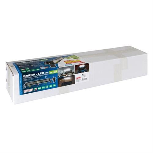 Εικόνα 5 από 8 — ΠΡΟΒΟΛΕΑΣ LIGHT BAR ΚΥΡΤΟΣ  BL-55 8000lm 10/30V 120W 40LED ΚΑΡΦΙ/ΔΙΑΘΛΑΣΗΣ (550x115x89mm) ΜΠΑΡΑ LED -1ΤΕΜ.