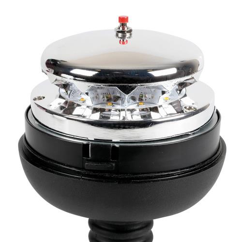 Εικόνα 3 από 6 — ΦΑΡΟΣ RL-8 12V/24V 3 ΧΡΗΣΕΩΝ 12LED ΒΙΔΩΤΟΣ ΕΛΑΣΤΙΚΟΣ ΠΟΡΤΟΚΑΛΙ 210x127mm