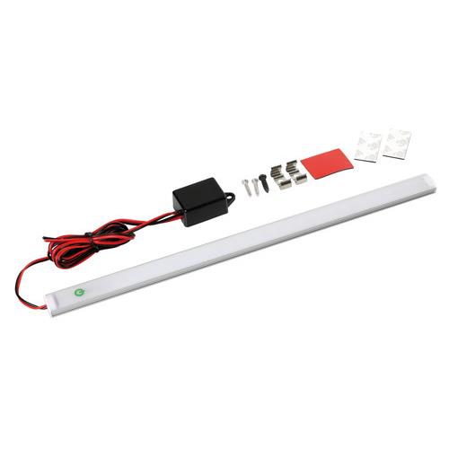 Εικόνα 1 από 5 — ΠΛΑΦΟΝΙΕΡΑ- ΛΑΜΠΑ ΕΣΩΤΕΡΙΚΗ TOUCH 21 LED 4W 6.000K 400lm 12-32V (32,5x2x0,8cm) ΚΑΙ ΚΑΛΩΔΙΟ 50cm – 1ΤΕΜ