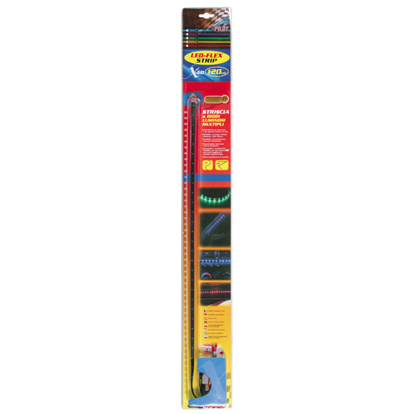 Εικόνα 1 από 2 — ΤΑΙΝΙΑ ΜΕ 60 LED ΕΥΚΑΜΠΤΗ FLEX STRIP 120 CM 12V ΜΠΛΕ 1ΤΕΜ