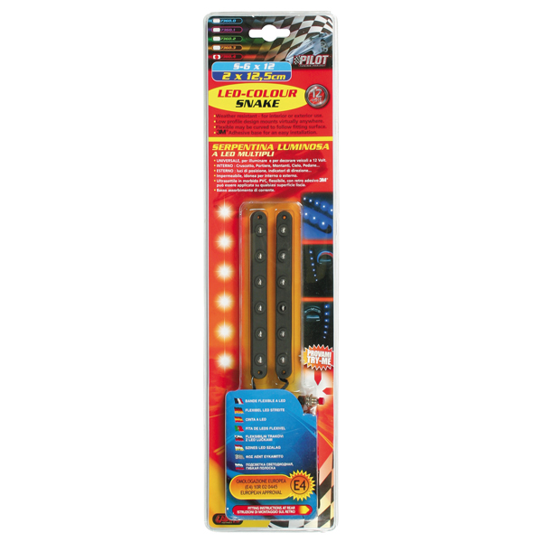 Εικόνα 1 από 4 — TAINIA ΣΕ ΠΛΑΣΤΙΚΗ ΒΑΣΗ 6 LED 12V 12,5 cm ΠΡΑΣΙΝΟ -2 ΤΕΜ.