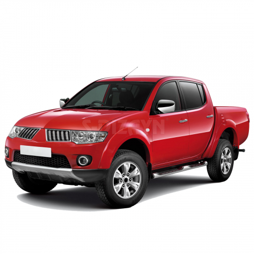 Εικόνα 1 από 1 — ΧΕΡΟΥΛΙΑ ΠΟΡΤΑΣ ΓΙΑ MITSUBISHI L200 2006+  ΧΡΩΜΙΟ ΜΕΤΑΛΛΙΚΑ 4ΤΕΜ.