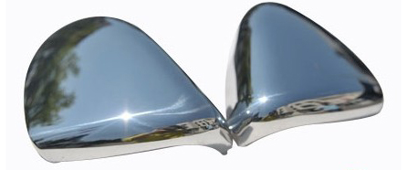 Εικόνα 1 από 1 — ΚΑΠΑΚΙΑ ΚΑΘΡΕΠΤΩΝ ΓΙΑ VW GOLF 6 3/5D/SW 2010-2013/ VW TOURAN MPV 2010+ ΧΡΩΜΙΟΥ 2 ΤΕΜ. ΜΕΤΑΛΛΙΚΑ ΒΟΥΡΤΣΑ