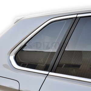 TRIM ΠΑΡΑΘΥΡΩΝ (ΑΥΤΟΚΟΛΛΗΤΑ/ΧΡΩΜΙΟ) - 12 ΤΕΜ. ΓΙΑ VW TIGUAN 5D 2016+