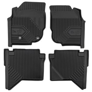 Πατάκια Αυτοκινήτου No77 Σκαφάκια για Hi-Lux Double Cab 2005-2015 4τμχ Frogum