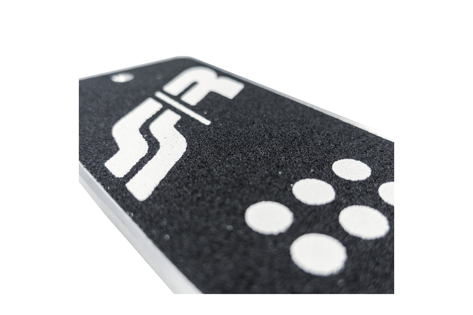 Εικόνα 3 από 3 — ΤΕΜΠΕΛΗΣ ΠΟΔΙΟΥ ANTI SLIP LOOK ΜΑΥΡΟ ΑΛΟΥΜΙΝΙΟΥ 195x80mm  SIMONI RACING – 1 TEM.