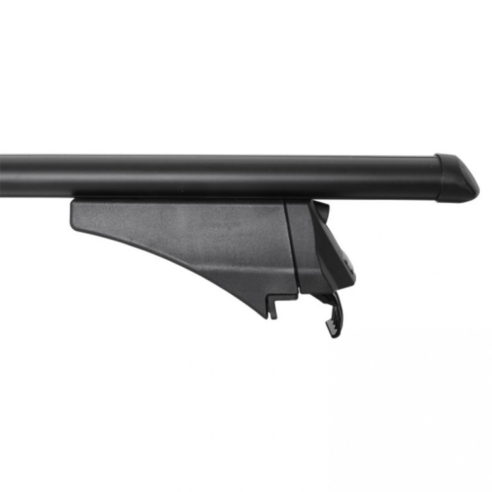 Εικόνα 3 από 8 — MENABO ΜΠΑΡΕΣ ΟΡΟΦΗΣ ΑΛΟΥΜΙΝΙΟΥ TIGER BLACK 118.5 cm ΣΕ ΜΑΥΡΟ ΧΡΩΜΑ ΓΙΑ Chery Kaiyi X3 5 doors 2022> ΜΕ FLUSH ή RAISED RAILS – 2 ΤΕΜ. (8590/MB)