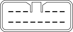 Εικόνα 2 από 2 — Διακόπτης για MITSUBISHI L200 /LANCER /PAJERO V73 πολλαπλός 14 επαφών
