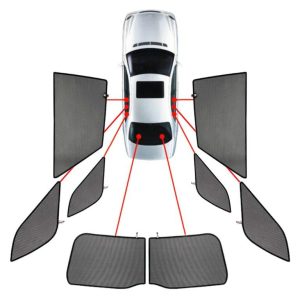 CarShades - ΚΟΥΡΤΙΝΑΚΙΑ CAR SHADES ΓΙΑ LAND ROVER RANGE ROVER L322 5D 02-12 - 8 ΤΕΜ. (PVC.LRO-RR-5-A)