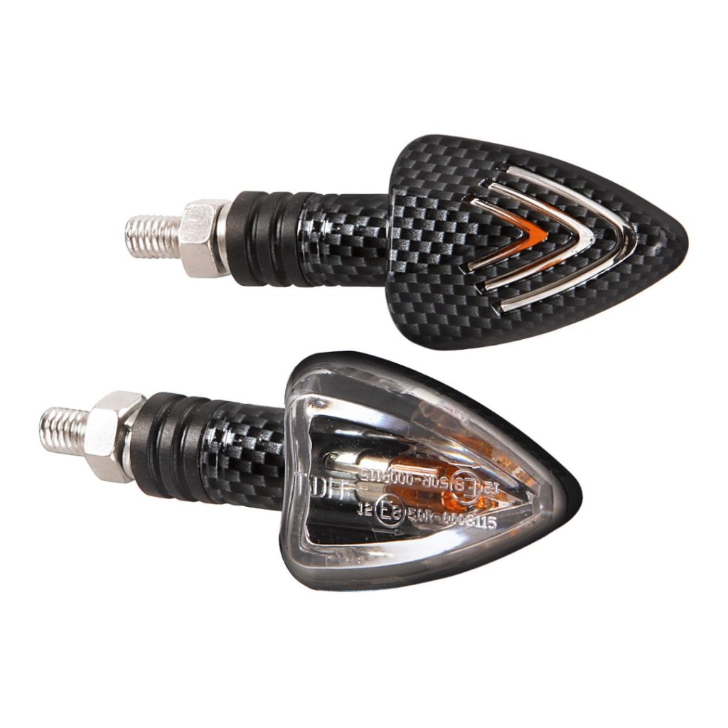 Εικόνα 1 από 4 — ΦΛΑΣ ΜΗΧΑΝΗΣ FOCAL 12V 21W (78x37mm) CARBON -2 ΤΕΜ.