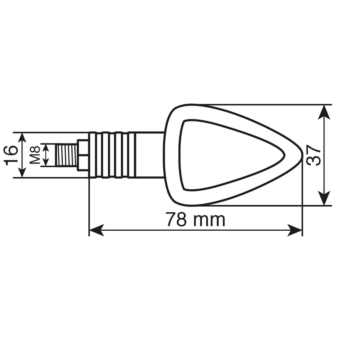 Εικόνα 3 από 4 — ΦΛΑΣ ΜΗΧΑΝΗΣ FOCAL 12V 21W (78x37mm) CARBON -2 ΤΕΜ.