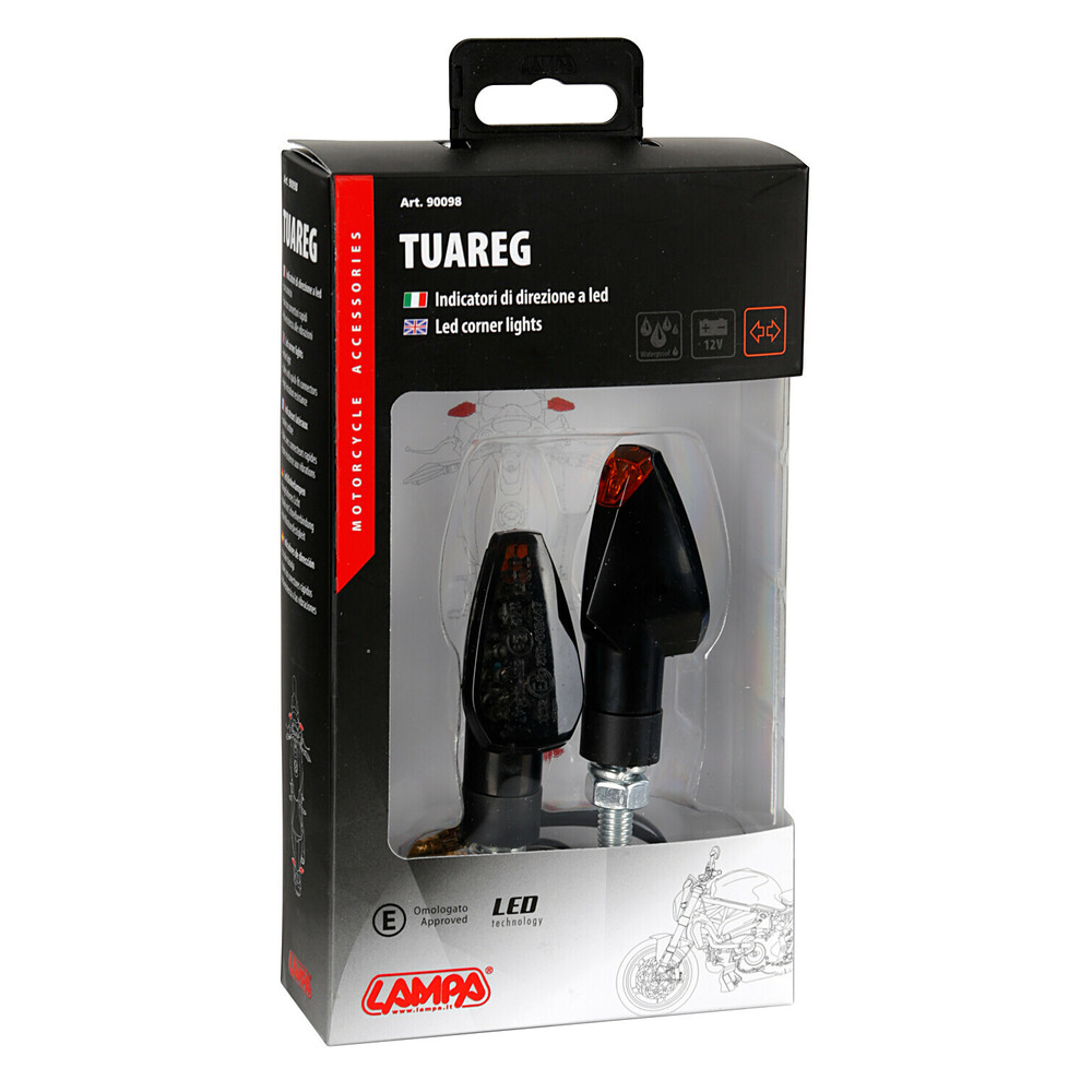 Εικόνα 3 από 3 — TUAREG ΦΛΑΣ LED ΜΟΤΟ 12V (ΜΑΥΡΟ – 65 Χ 26 mm) – 2 ΤΕΜ.