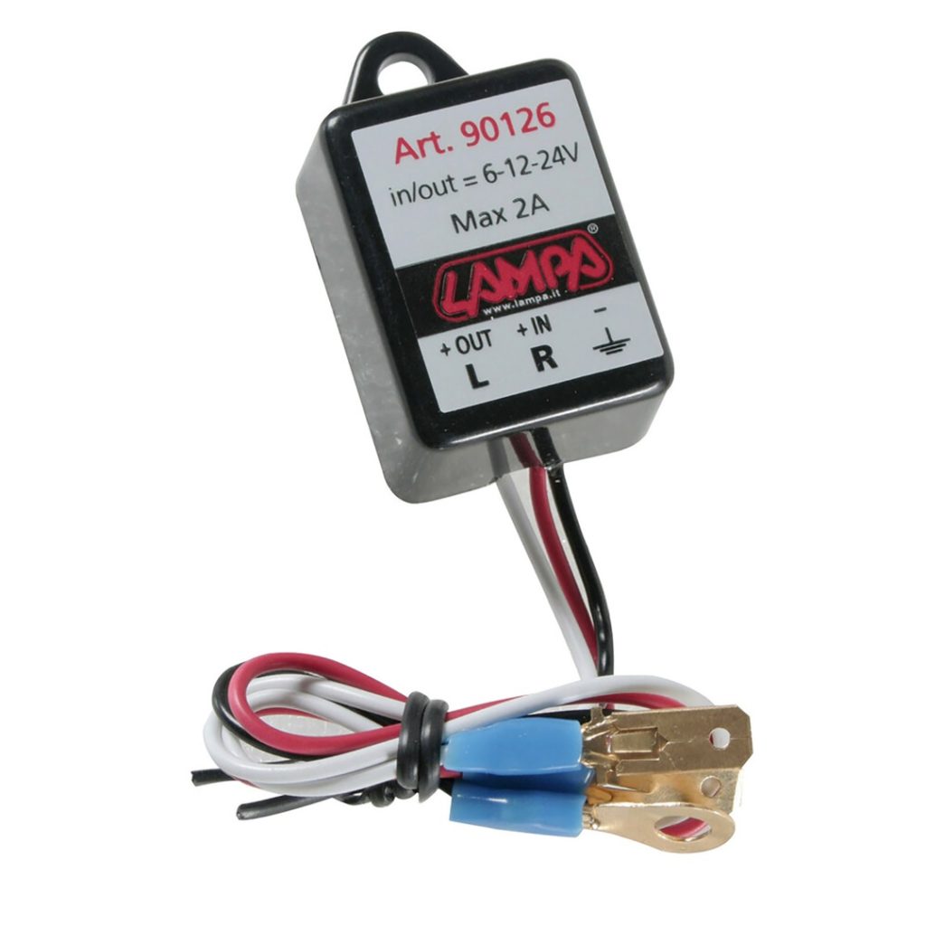 Εικόνα 1 από 4 — ΗΛΕΚΤΡΟΝΙΚΟ ΦΛΑΣΕΡ (FLASHER)  ΓΙΑ LED 6-12-24 V max 2A