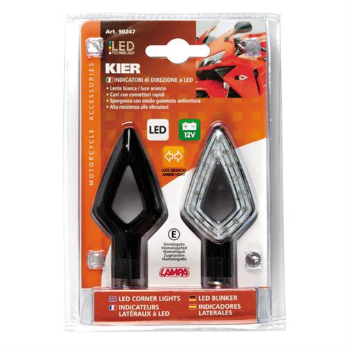 Εικόνα 4 από 5 — Φλας KIER μαύρο LED 75x36mm