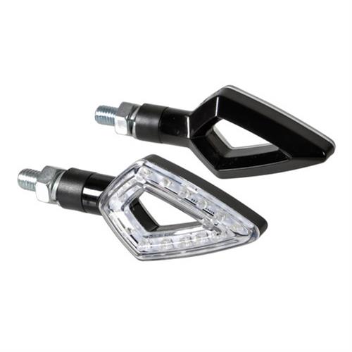 Εικόνα 1 από 5 — Φλας KIER μαύρο LED 75x36mm