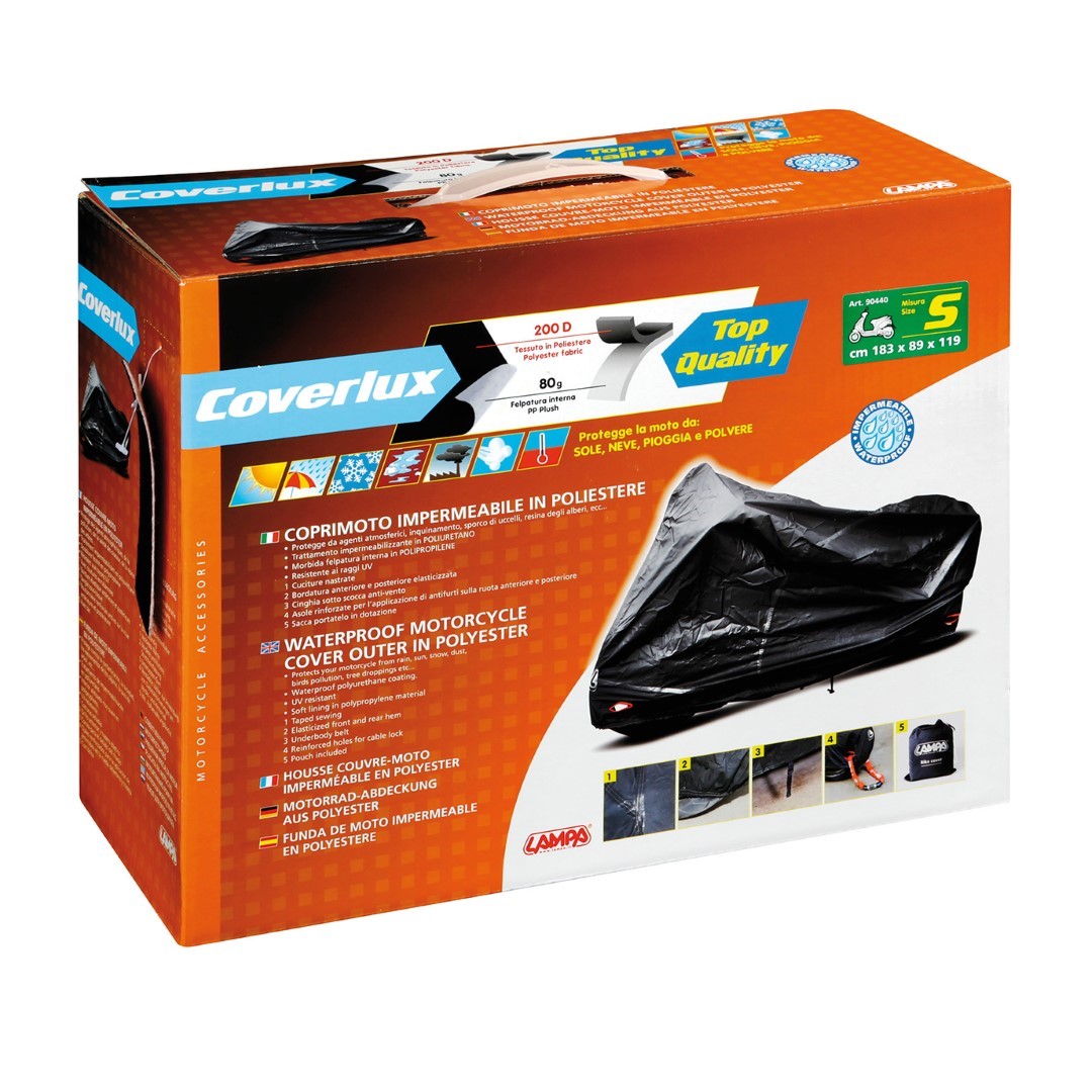 Εικόνα 11 από 11 — ΚΟΥΚΟΥΛΑ ΜΗΧΑΝΗΣ COVERLUX (S) 183 Χ 87 Χ 119 cm