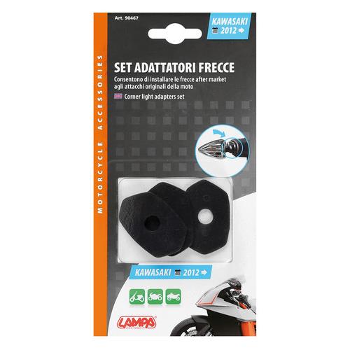 Εικόνα 4 από 5 — ΑΝΤΑΠΤΟΡΑΣ ΓΙΑ ΦΛΑΣ KAWASAKI 2012+ 48x31mm 4 ΤΕΜ.