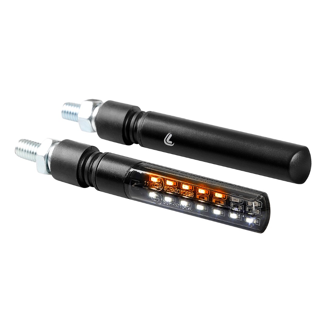 Εικόνα 1 από 3 — ΦΛΑΣ ΕΜΠΡΟΣ ΓΙΑ MOTO LINE SQ 12V SMD LED 2 ΧΡΗΣΕΩΝ ΘΕΣΕΩΣ/ΦΛΑΣ (ΜΑΥΡΟ 92 X 16 mm) – 2 ΤΕΜ.