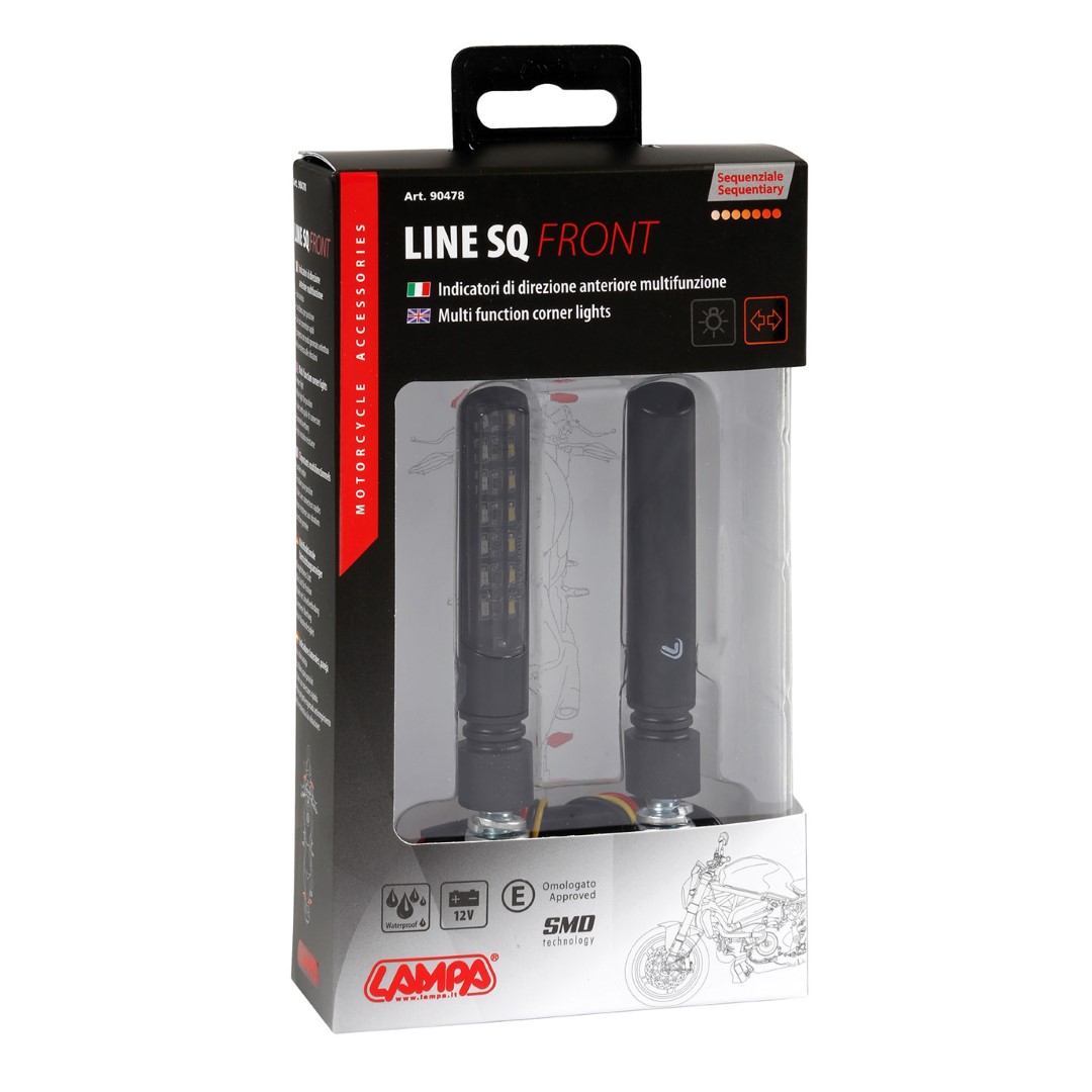 Εικόνα 3 από 3 — ΦΛΑΣ ΕΜΠΡΟΣ ΓΙΑ MOTO LINE SQ 12V SMD LED 2 ΧΡΗΣΕΩΝ ΘΕΣΕΩΣ/ΦΛΑΣ (ΜΑΥΡΟ 92 X 16 mm) – 2 ΤΕΜ.