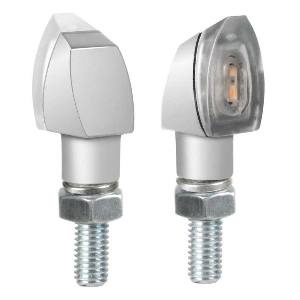 Εικόνα 1 από 2 — ΦΛΑΣ ΜΟΤΟ VOLT ΑΣΗΜΙ 12V SMD LED 36x18mm 2ΤΕΜ.