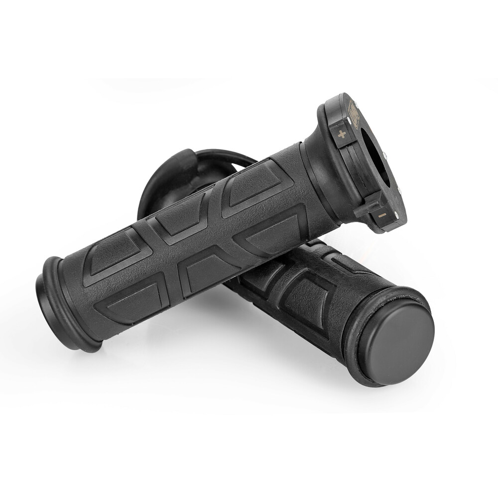 Εικόνα 1 από 9 — ΧΕΡΟΥΛΙΑ MOTO ΘΕΡΜΑΙΝΟΜΕΝΑ 12V HEATED GRIPS EASY ΜΑΥΡΑ 4 ΕΠΙΠΕΔΩΝ ΘΕΡΜΑΝΣΗΣ LAMPA – 2 ΤΕΜ.