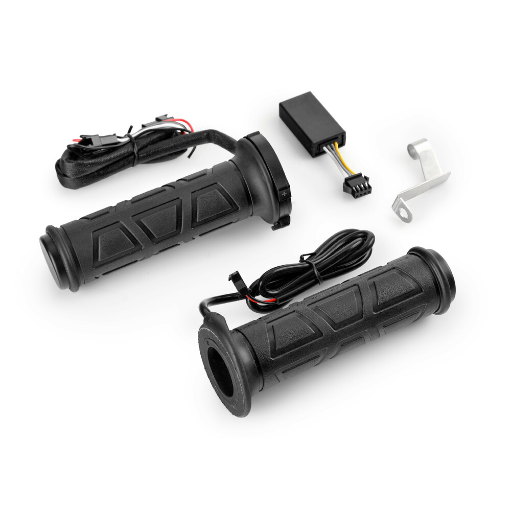 Εικόνα 2 από 9 — ΧΕΡΟΥΛΙΑ MOTO ΘΕΡΜΑΙΝΟΜΕΝΑ 12V HEATED GRIPS EASY ΜΑΥΡΑ 4 ΕΠΙΠΕΔΩΝ ΘΕΡΜΑΝΣΗΣ LAMPA – 2 ΤΕΜ.