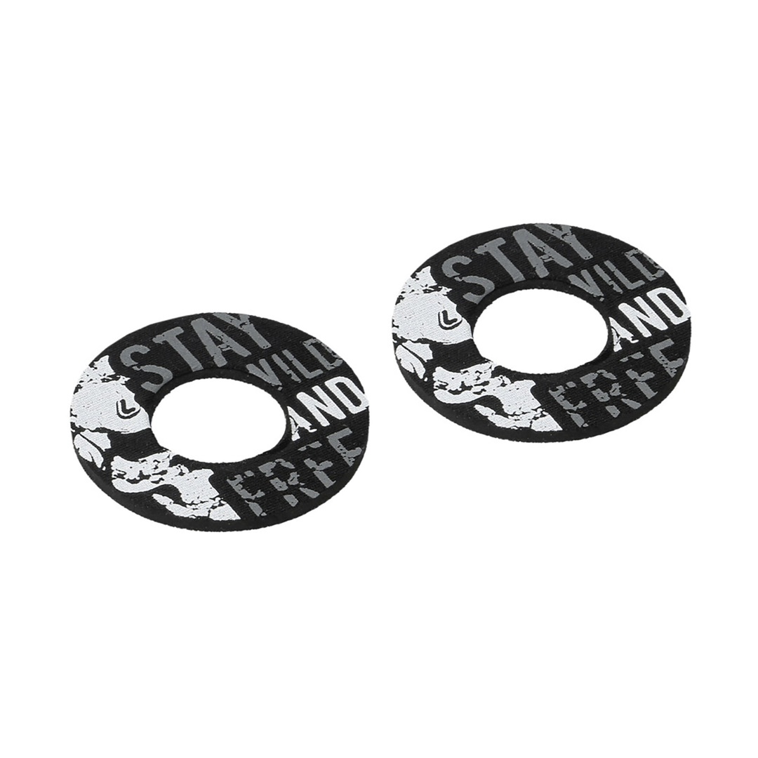 Εικόνα 2 από 3 — ΧΕΡΟΥΛΙΑ MOTO DONUT OFF-ROAD ΓΚΡΙ/ΓΚΡΙ 22MM+25MM 12CM 2ΤΕΜ